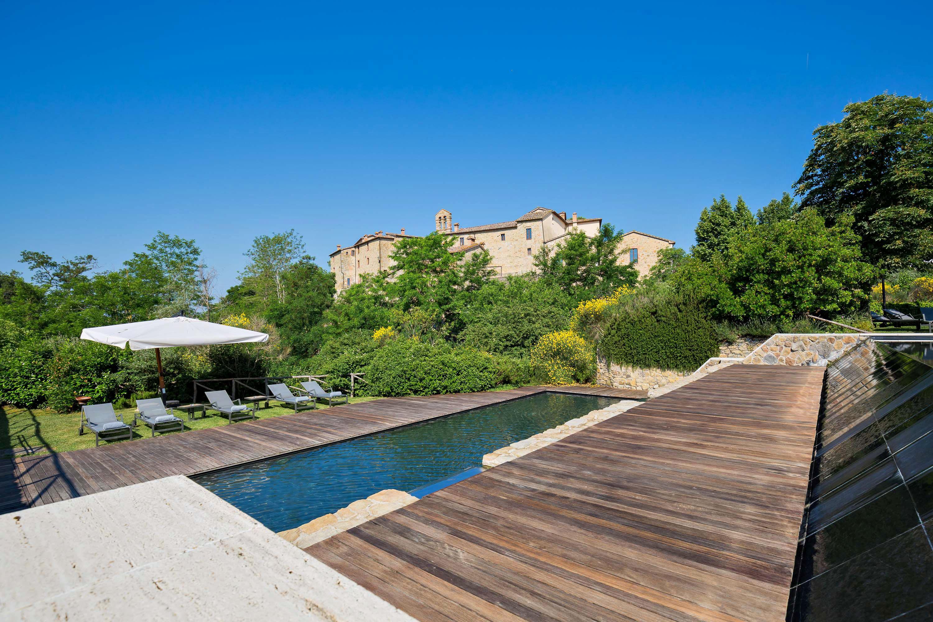 Castel Monastero - The Leading Hotels Of The World Castelnuovo Berardenga Eksteriør billede