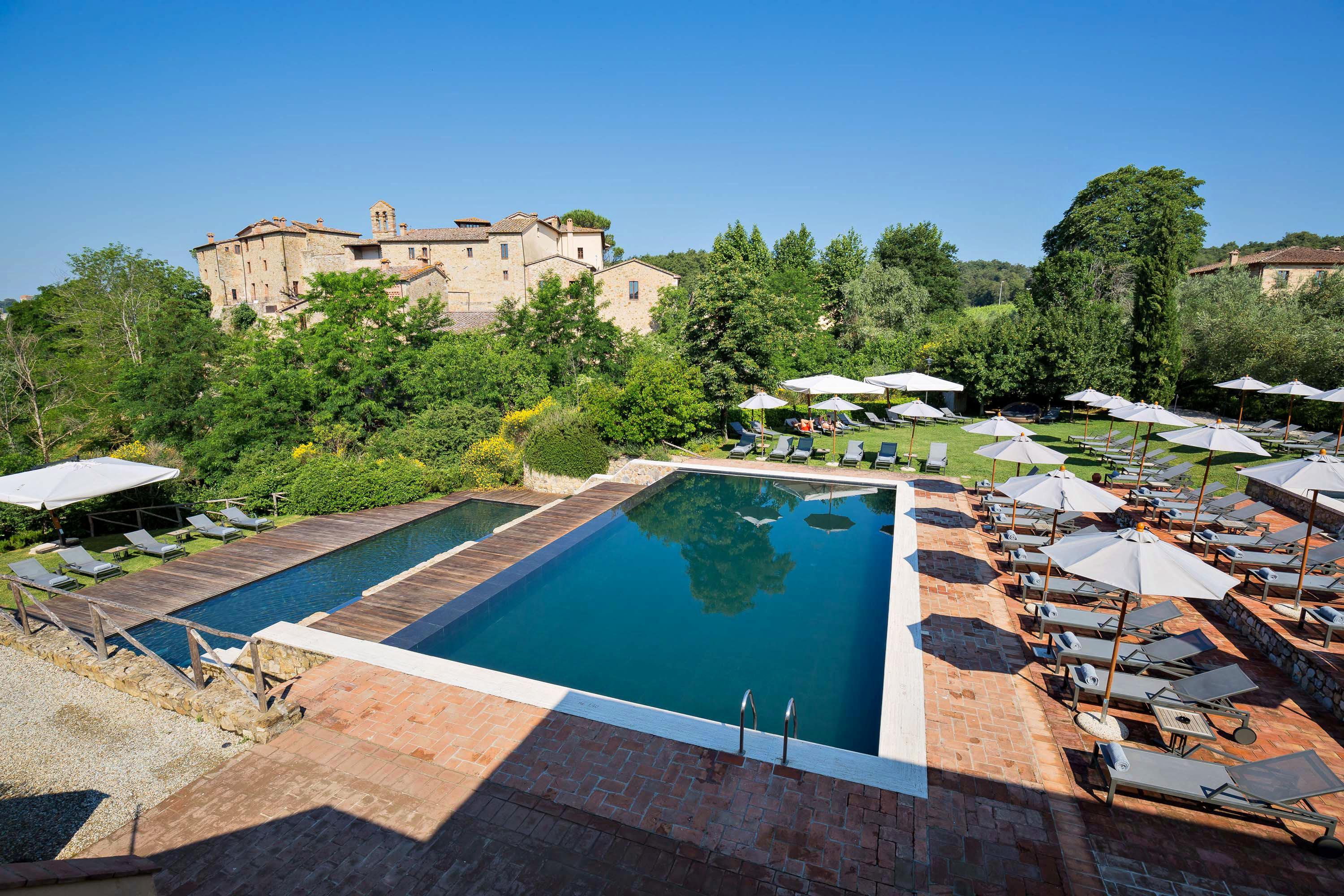 Castel Monastero - The Leading Hotels Of The World Castelnuovo Berardenga Eksteriør billede