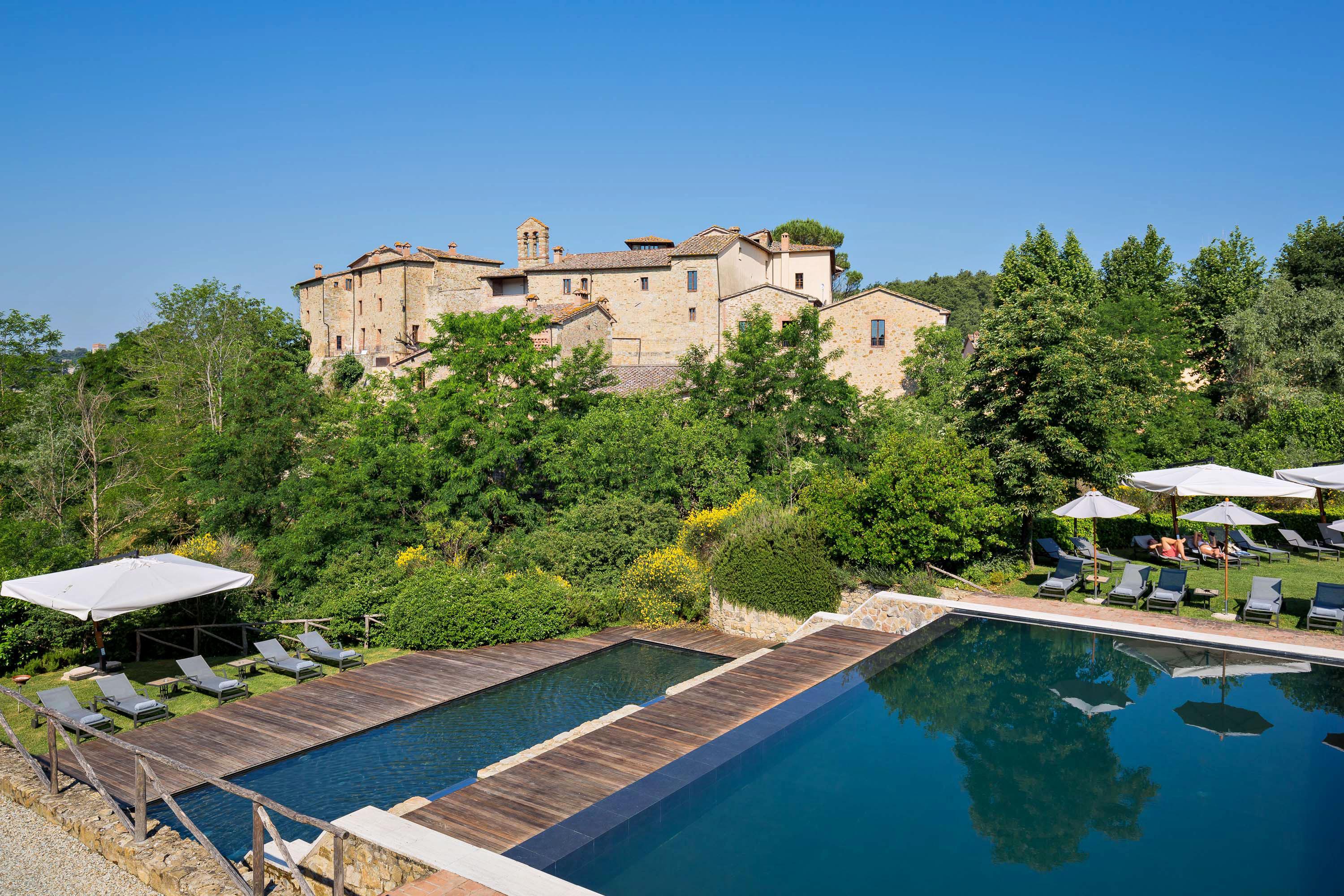 Castel Monastero - The Leading Hotels Of The World Castelnuovo Berardenga Eksteriør billede