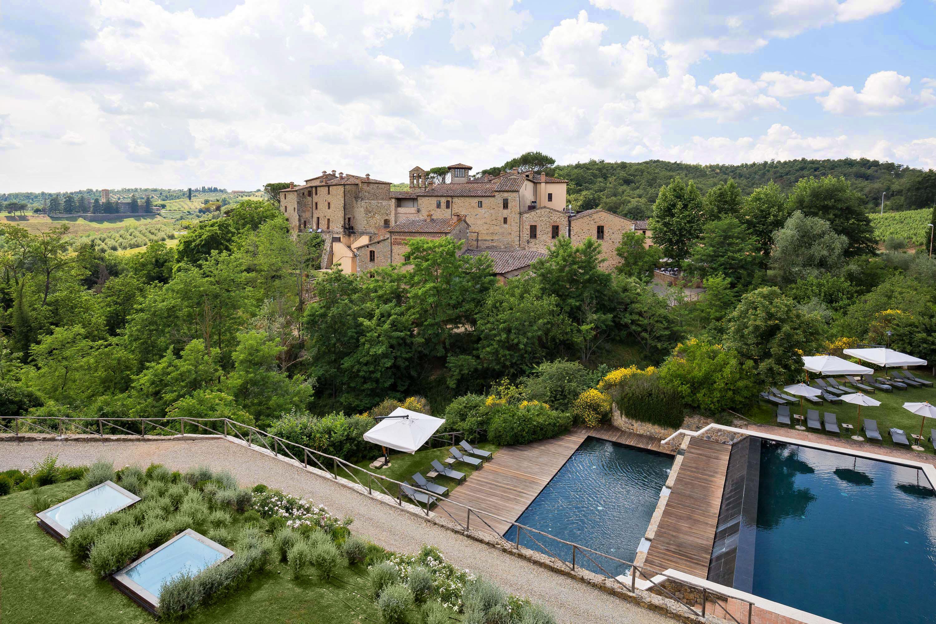Castel Monastero - The Leading Hotels Of The World Castelnuovo Berardenga Eksteriør billede