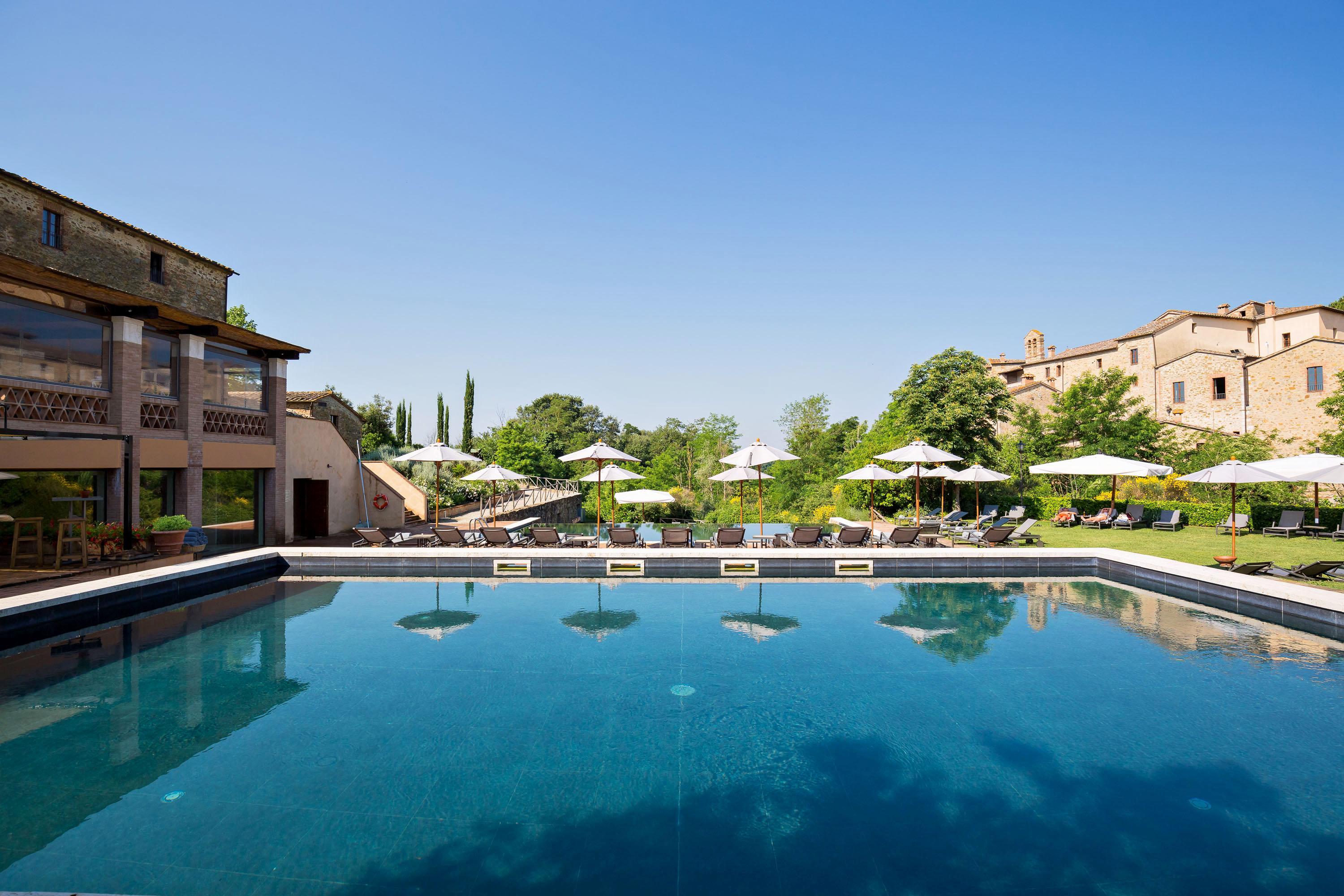 Castel Monastero - The Leading Hotels Of The World Castelnuovo Berardenga Eksteriør billede