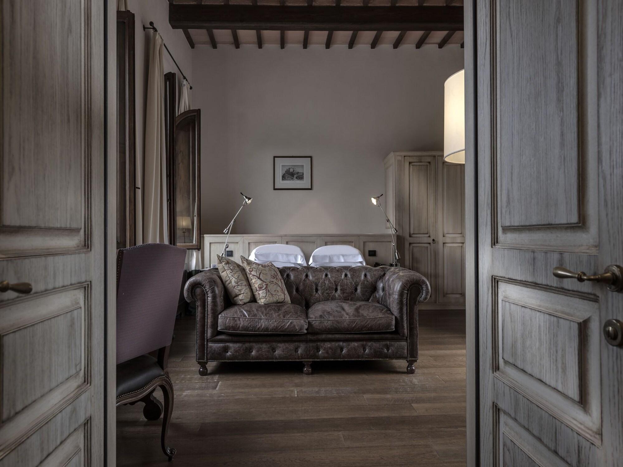 Castel Monastero - The Leading Hotels Of The World Castelnuovo Berardenga Eksteriør billede