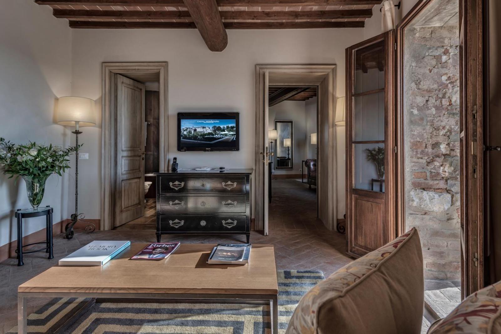 Castel Monastero - The Leading Hotels Of The World Castelnuovo Berardenga Eksteriør billede