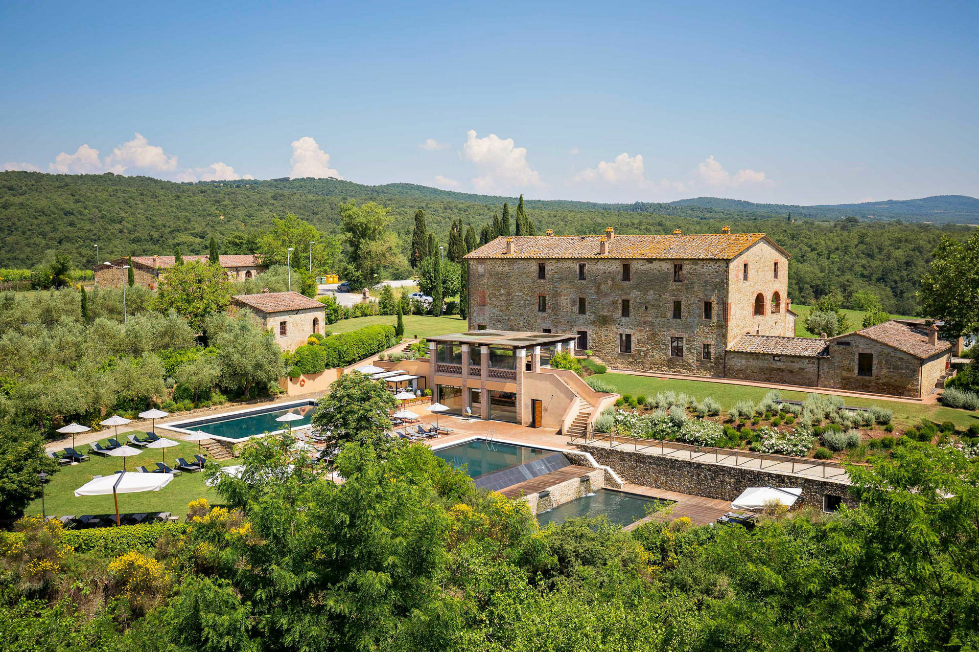 Castel Monastero - The Leading Hotels Of The World Castelnuovo Berardenga Eksteriør billede